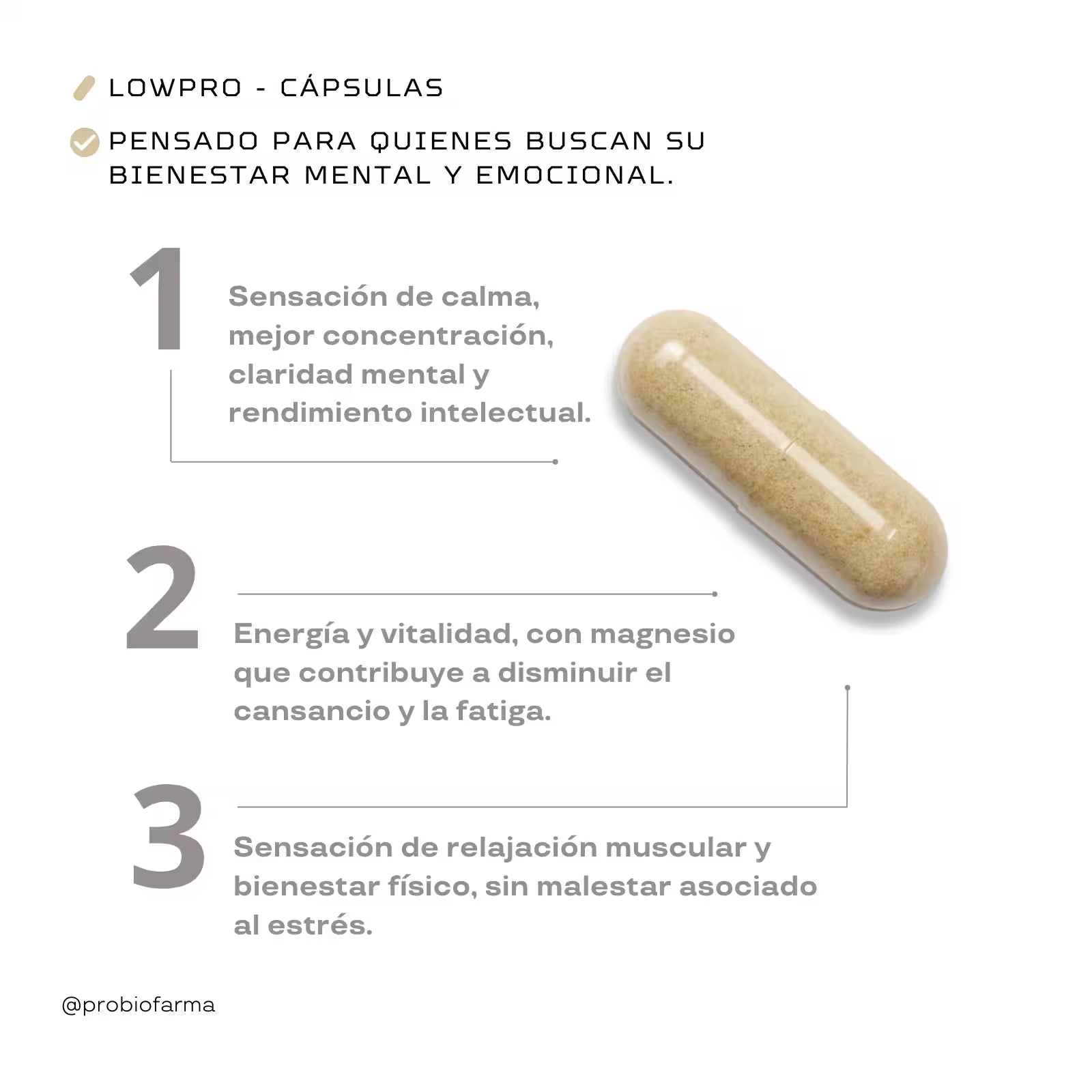 Pastillas para los nervios beneficios