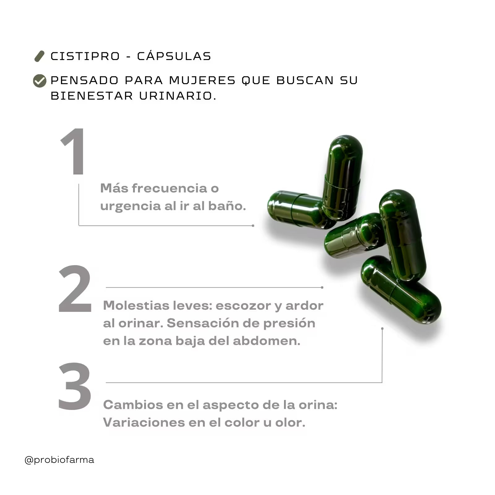 Pastillas para la Infección de Orin sin receta beneficios